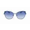 KARL LAGERFELD KL341S-400 dámske motýlie slnečné okuliare modrý gradient 56 mm