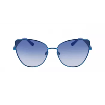 KARL LAGERFELD KL341S-400 dámske motýlie slnečné okuliare modrý gradient 56 mm
