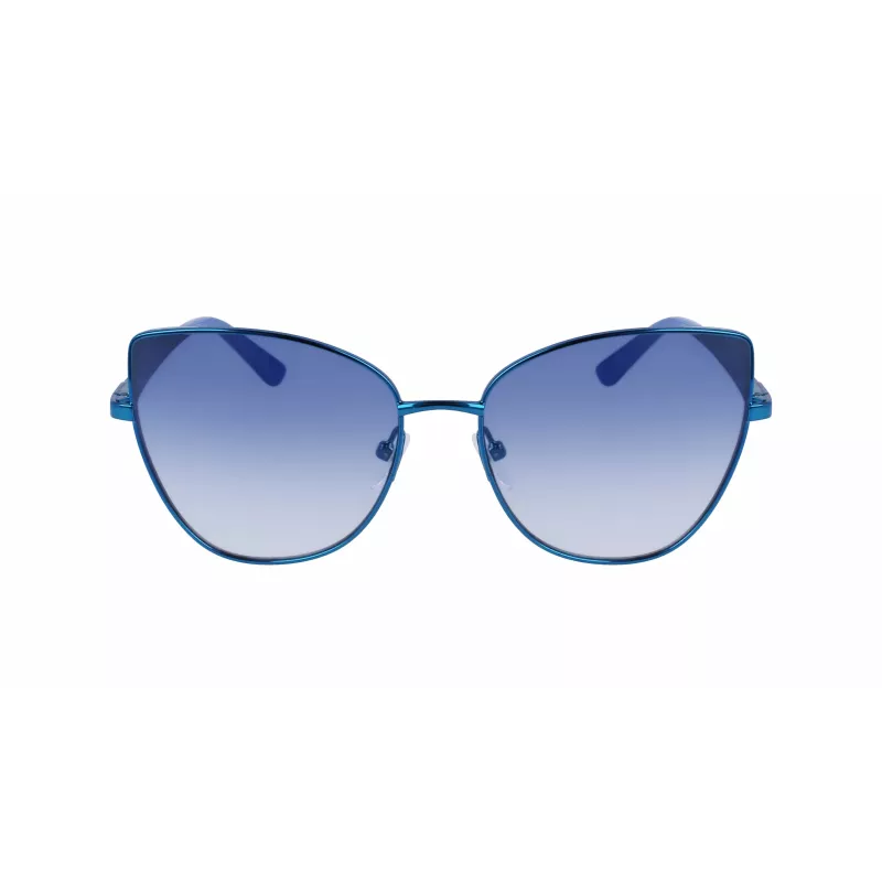 KARL LAGERFELD KL341S-400 dámske motýlie slnečné okuliare modrý gradient 56 mm
