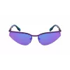 KARL LAGERFELD KL352S6117500 unisex obdĺžnikové slnečné okuliare čierna/sivá 61 mm