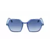 KARL LAGERFELD KL6083S-407 dámske hranaté slnečné okuliare havana hnedý gradient 56 mm