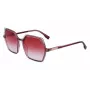 KARL LAGERFELD KL6083S-626 dámske cat eye slnečné okuliare čierna sivý prechod 56mm