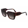 KARL LAGERFELD KL6098S-240 dámske slnečné okuliare Havana Brown Gradient 52 mm