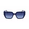 KARL LAGERFELD KL6098S-400 dámske slnečné okuliare, tmavomodrý rám, sivé gradientové sklá, 52 mm