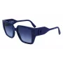 KARL LAGERFELD KL6098S-400 dámske slnečné okuliare, tmavomodrý rám, sivé gradientové sklá, 52 mm