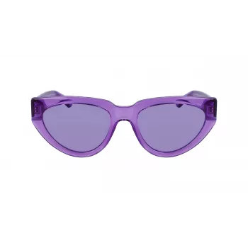 KARL LAGERFELD KL6100S-516 dámske slnečné okuliare - acetátový rám, sivé sklá, 54 mm