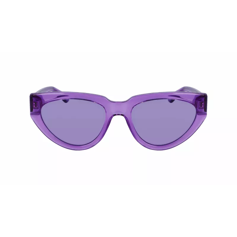 KARL LAGERFELD KL6100S-516 dámske slnečné okuliare - acetátový rám, sivé sklá, 54 mm