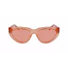 KARL LAGERFELD KL6100S-800 dámske obdĺžnikové acetátové slnečné okuliare Havana Brown Gradient 54/19/140 mm