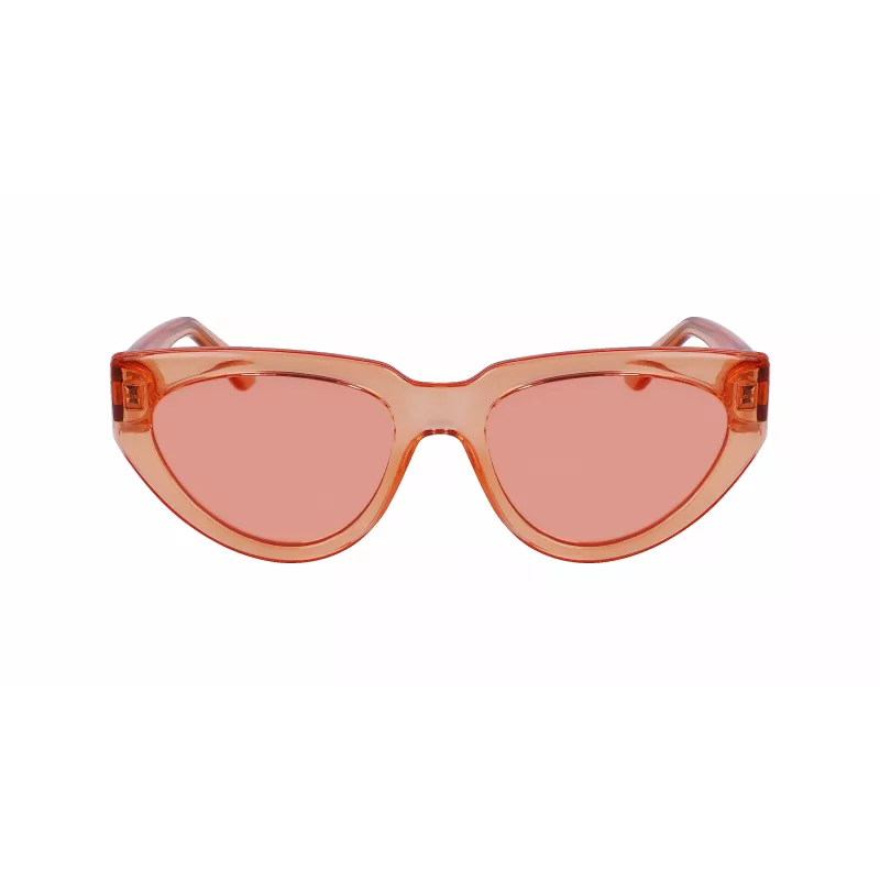 KARL LAGERFELD KL6100S-800 dámske obdĺžnikové acetátové slnečné okuliare Havana Brown Gradient 54/19/140 mm