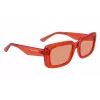 KARL LAGERFELD KL6101S-800 unisex slnečné okuliare - čierny rám, sivé šošovky, 54 mm