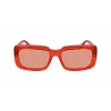 KARL LAGERFELD KL6101S-800 unisex slnečné okuliare - čierny rám, sivé šošovky, 54 mm