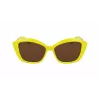 KARL LAGERFELD KL6102S-703 dámske slnečné okuliare v tvare mačacích očí čierne sivý gradient 56 mm