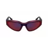KARL LAGERFELD KL6128S-606 Unisex slnečné okuliare Havana hnedý acetát 69 mm