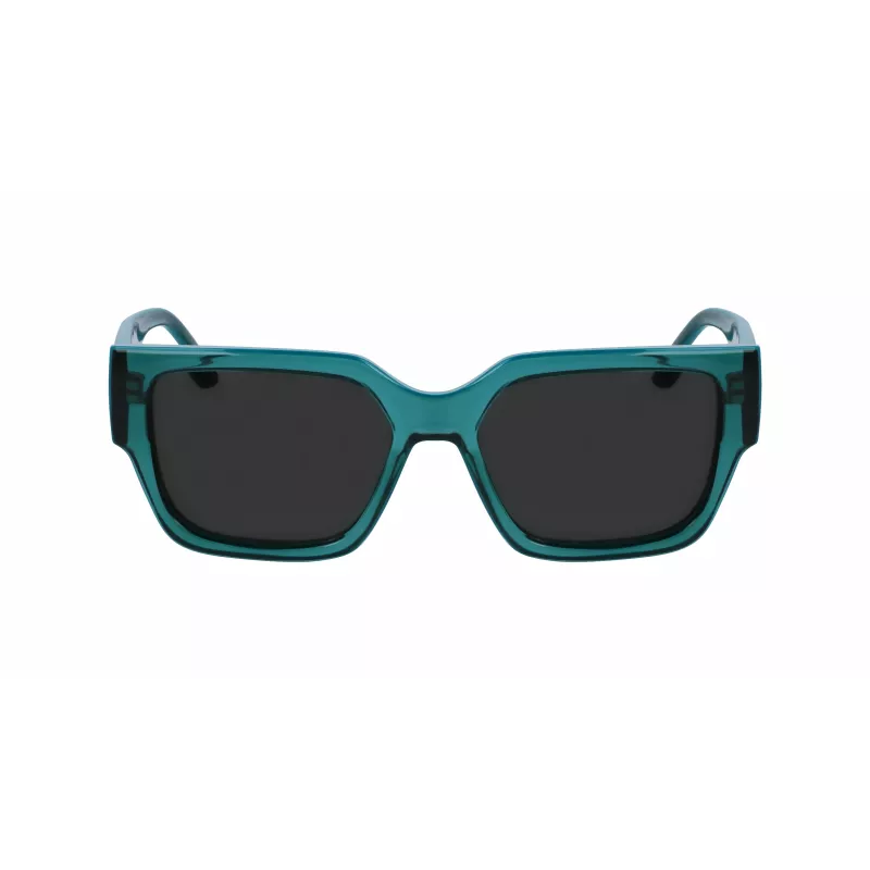 KARL LAGERFELD KL6142S-316 unisex obdĺžnikové slnečné okuliare Havana 55 mm