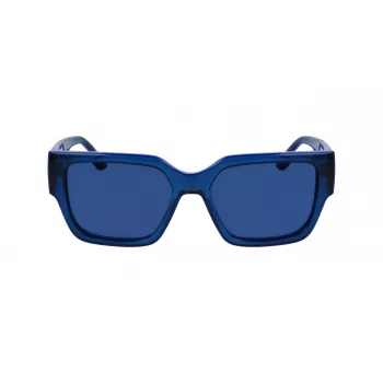 KARL LAGERFELD KL6142S-423 unisex slnečné okuliare Blue Havana sivá modrá 55mm