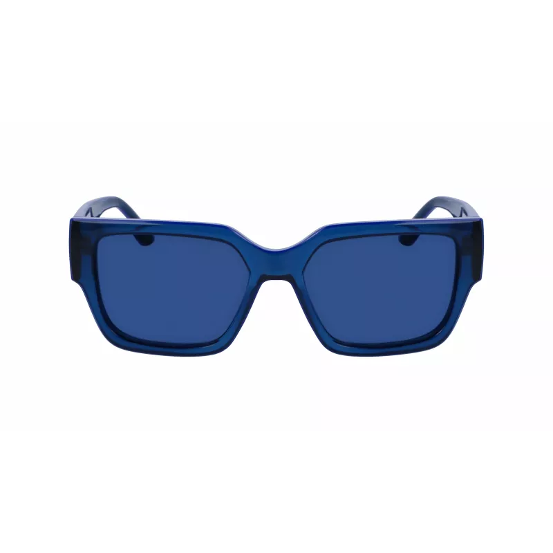 KARL LAGERFELD KL6142S-423 unisex slnečné okuliare Blue Havana sivá modrá 55mm
