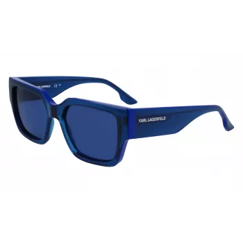 KARL LAGERFELD KL6142S-423 unisex slnečné okuliare Blue Havana sivá modrá 55mm