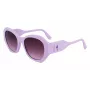 KARL LAGERFELD KL6146S-516 dámske hranaté slnečné okuliare – čierny rám, sivé gradientové šošovky 54/20/140 mm