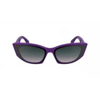 KARL LAGERFELD KL6162S-541 dámske slnečné okuliare Havana hnedý gradient 64mm