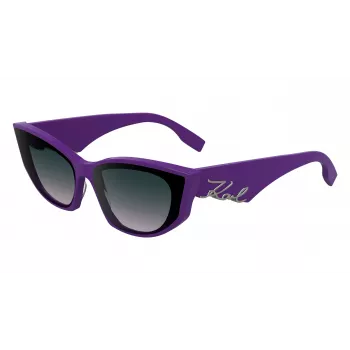 KARL LAGERFELD KL6162S-541 dámske slnečné okuliare Havana hnedý gradient 64mm
