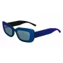 KARL LAGERFELD KL6164S-400 dámske Cat-Eye slnečné okuliare transparentná modrá sivý prechod 50 mm