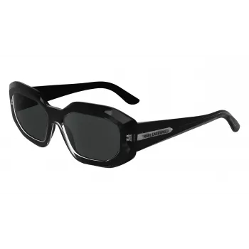 KARL LAGERFELD KL6167S-001 dámske slnečné okuliare čierna sivá 53 mm