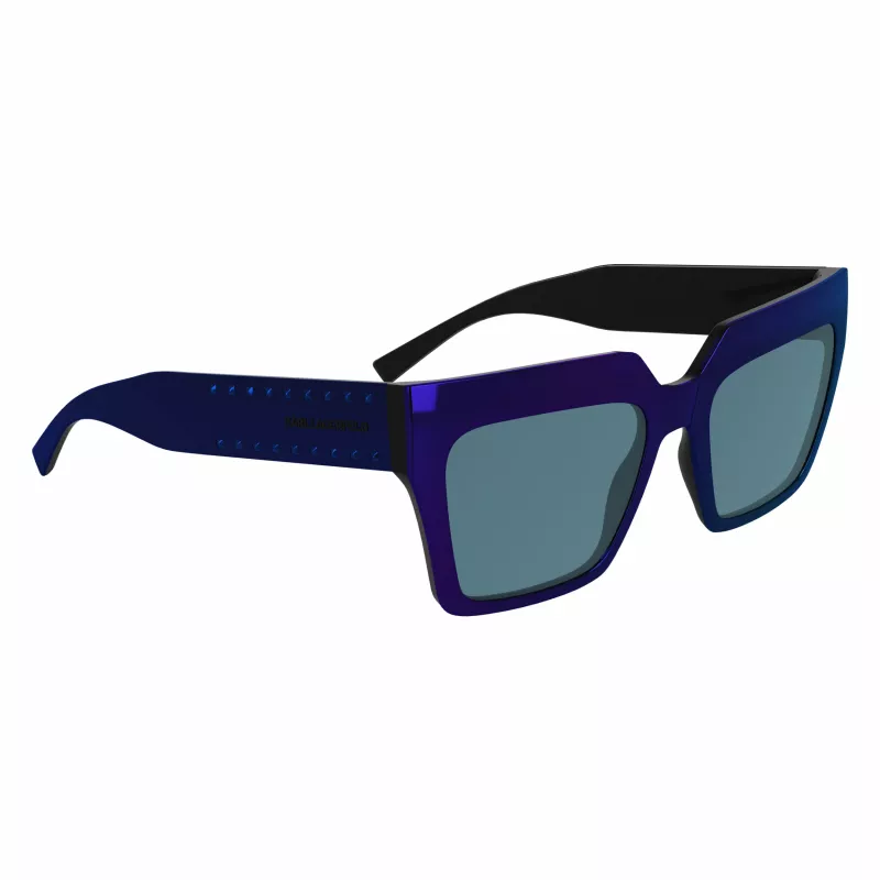 KARL LAGERFELD KL6181SN-400 dámske slnečné okuliare Cat-Eye modrý gradient
