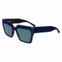 KARL LAGERFELD KL6181SN-400 dámske slnečné okuliare Cat-Eye modrý gradient