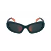 KARL LAGERFELD KLJ6200S unisex slnečné okuliare - čierny rám, sivé šošovky, 57 mm