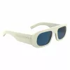 KARL LAGERFELD MAN KL6188S-105 slnečné okuliare – lesklá čierna, sivé sklá, 52/22/145 mm