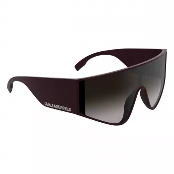 Karl Lagerfeld unisex hranaté slnečné okuliare KL6209S-601 čierna/sivá 65-19-140