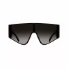 Karl Lagerfeld unisex hranaté slnečné okuliare KL6209S-601 čierna/sivá 65-19-140
