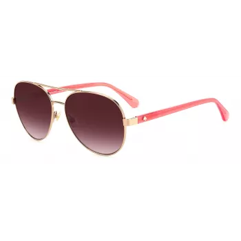 Kate Spade AVERIE-S-AU2 dámske slnečné okuliare, hranaté, 58 mm
