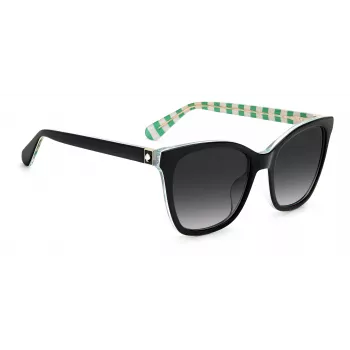 KATE SPADE DESIS807F59O dámske slnečné okuliare, havannový acetátový rám, hnedé gradientové šošovky, 55/17/140 mm