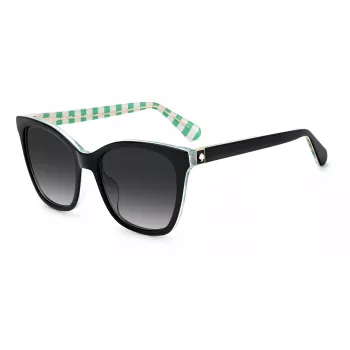 KATE SPADE DESIS807F59O dámske slnečné okuliare, havannový acetátový rám, hnedé gradientové šošovky, 55/17/140 mm
