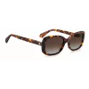 KATE SPADE Dionna dámske slnečné okuliare S06JF2L havana acetát hnedý gradient 52 mm