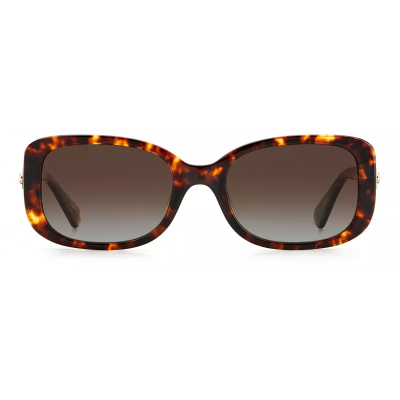 KATE SPADE Dionna dámske slnečné okuliare S06JF2L havana acetát hnedý gradient 52 mm