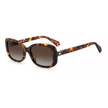 KATE SPADE Dionna dámske slnečné okuliare S06JF2L havana acetát hnedý gradient 52 mm