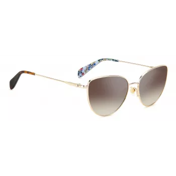 Kate Spade Hailey dámske slnečné okuliare Havana hnedý gradient 55 mm