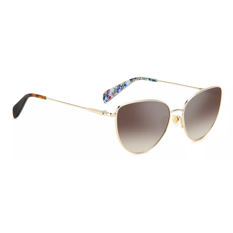 Kate Spade Hailey dámske slnečné okuliare Havana hnedý gradient 55 mm