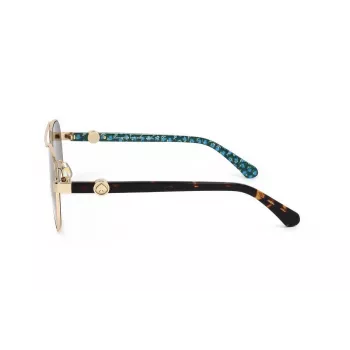 Kate Spade Raglan dámske slnečné okuliare - hranatá acetátová obruba - UV400 ochrana - 56/17/140 mm