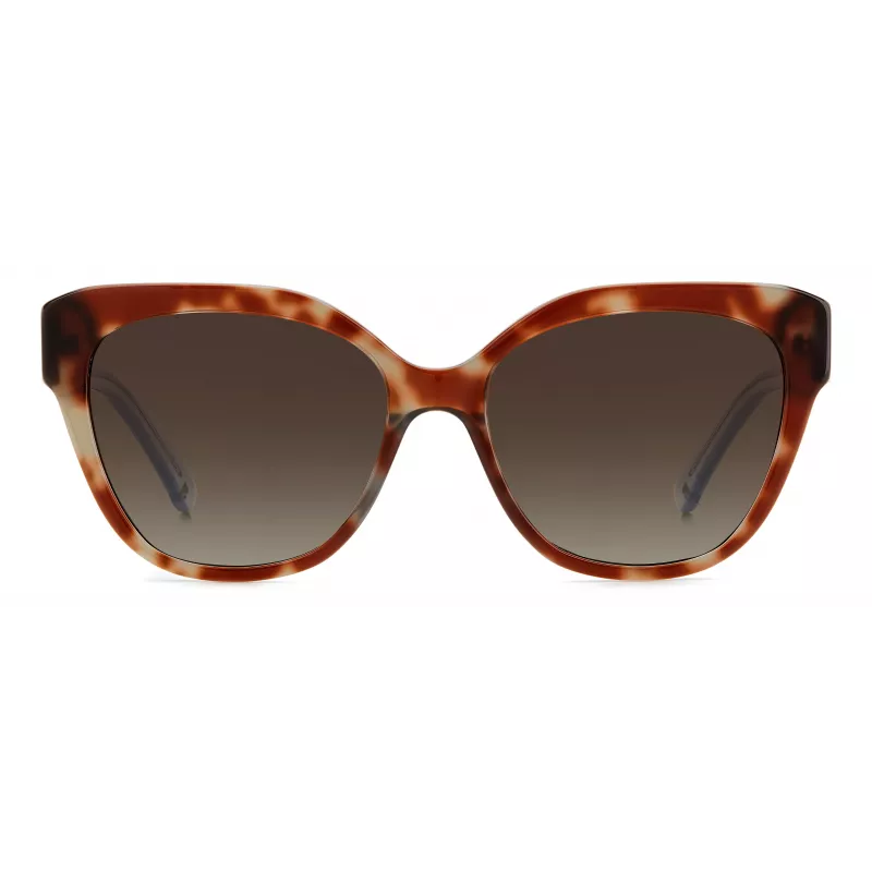 KATE SPADE SAVANNAGSIPRF dámske slnečné okuliare - havannový acetátový rám, hnedé gradientné sklá, 57/17/140 mm