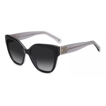 Kate Spade Savannah GS807F dámske slnečné okuliare - tmavohnedý havannový acetátový rám s hnedými gradientovými šošovkami 57/17/140 mm