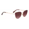 Kate Spade Staci cat eye slnečné okuliare Havana hnedé gradientové 56 mm