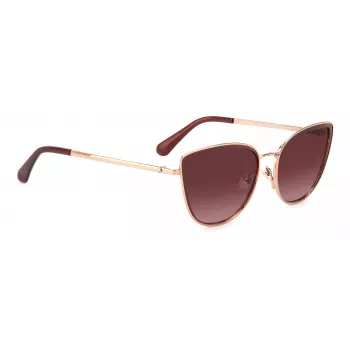 Kate Spade Staci cat eye slnečné okuliare Havana hnedé gradientové 56 mm