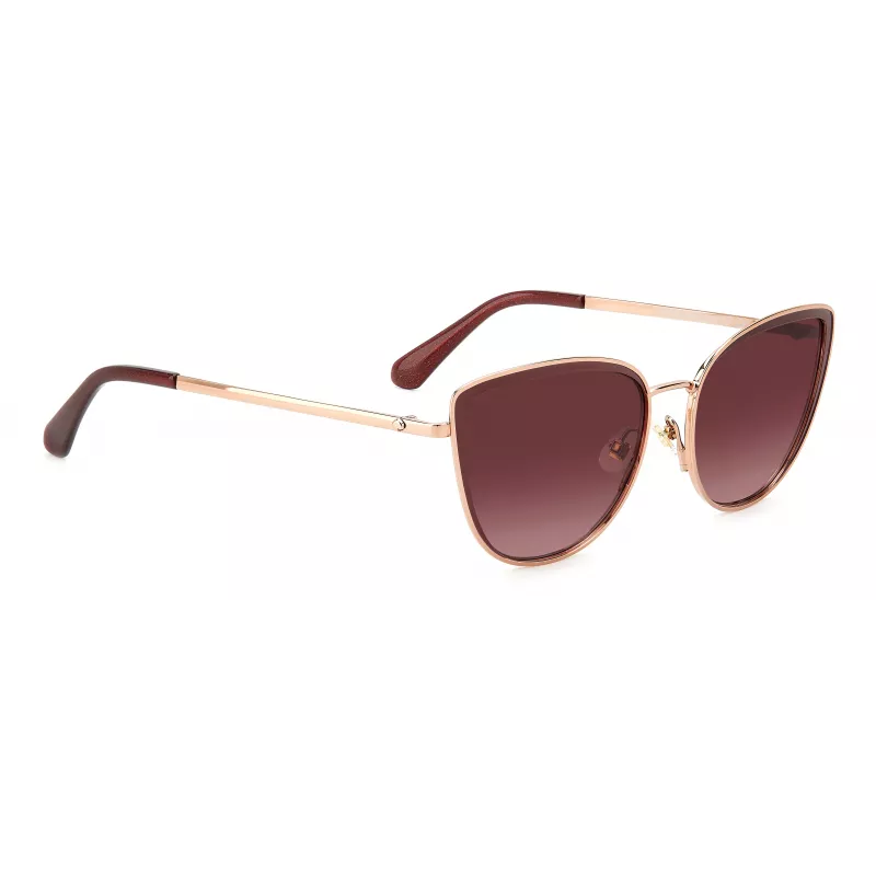 Kate Spade Staci cat eye slnečné okuliare Havana hnedé gradientové 56 mm