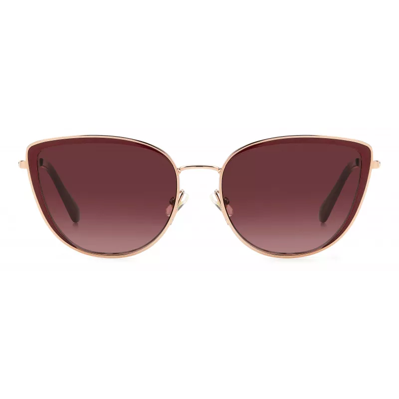 Kate Spade Staci cat eye slnečné okuliare Havana hnedé gradientové 56 mm