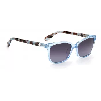 KATE SPADE TABITHASPJPF3 dámske slnečné okuliare - havannový acetátový rám, hnedé gradientné sklá, 53 mm