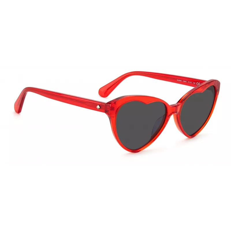 Kate Spade Velma dámske slnečné okuliare VELMASC9AF7IR čierny rám sivé gradientové šošovky 57/17/140 mm