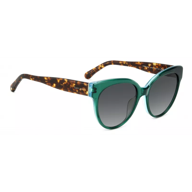 KATE SPADE dámske Aubriella cat eye slnečné okuliare Havana hnedé gradientové 55 mm